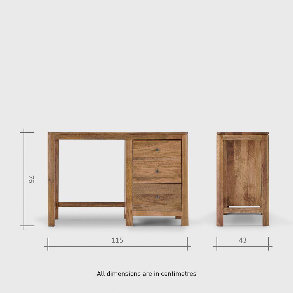 Noah Solid Mango Desk 13