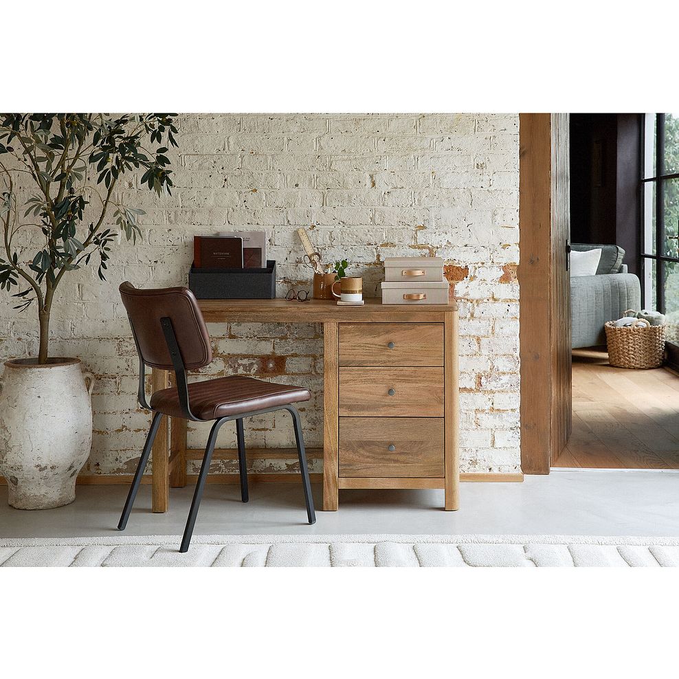 Noah Solid Mango Desk 1