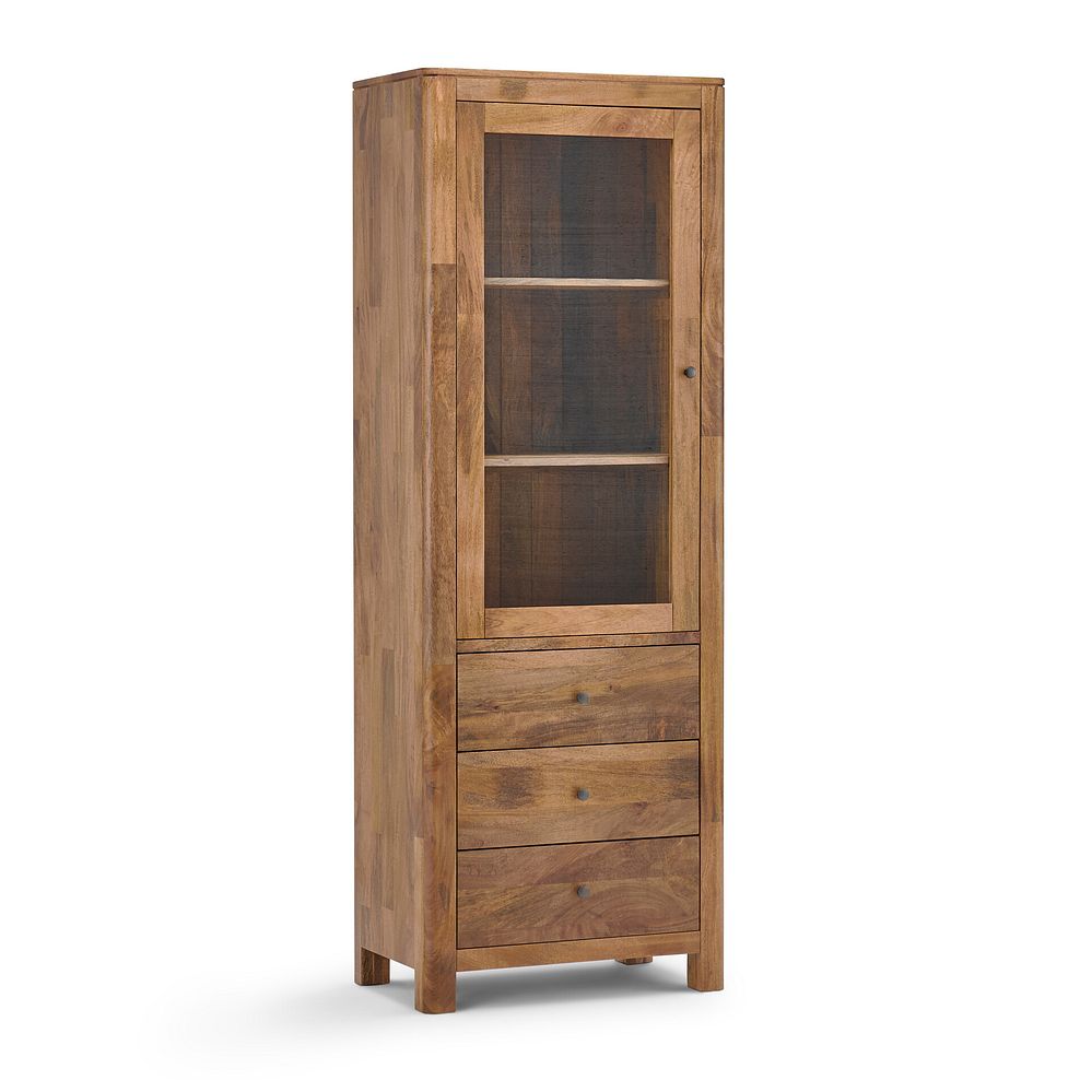 Noah Solid Mango Display Cabinet 3