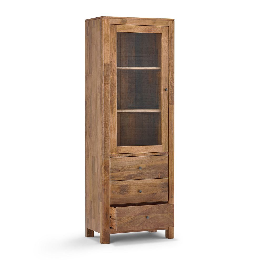 Noah Solid Mango Display Cabinet 4