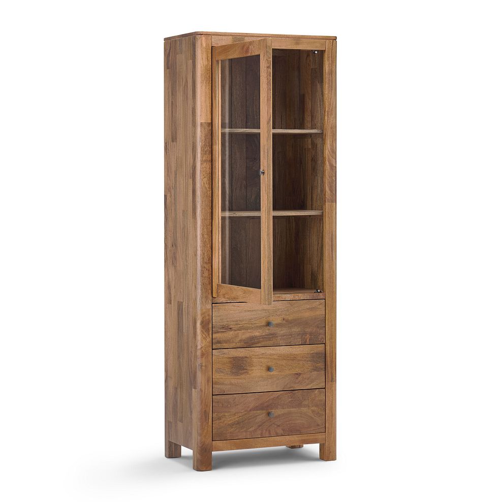 Noah Solid Mango Display Cabinet 5