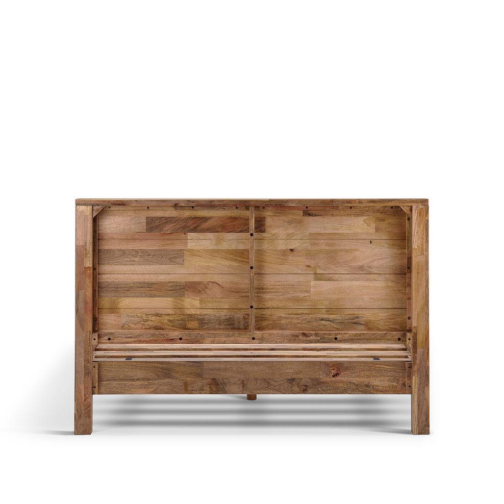Noah Solid Mango Double Bed 7