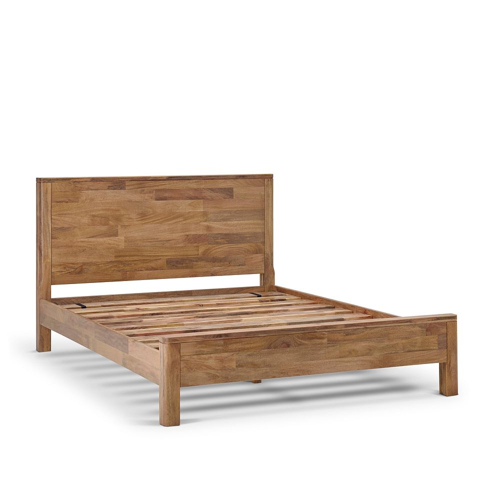 Noah Solid Mango King-size Bed 4
