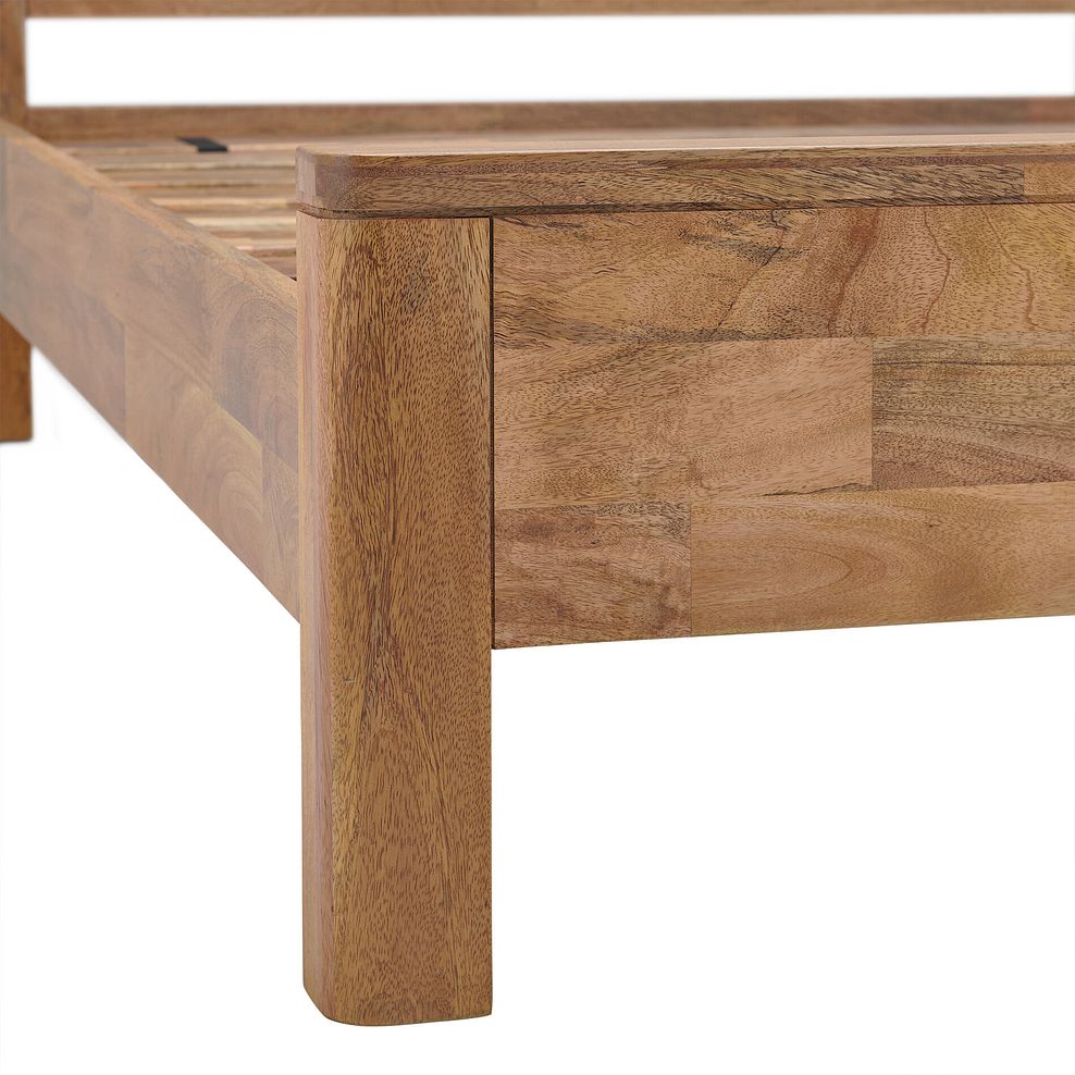 Noah Solid Mango King-size Bed 11