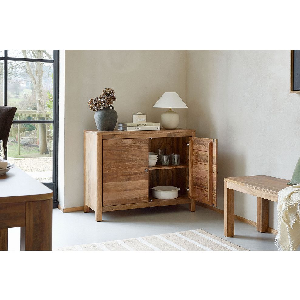 Noah Solid Mango Small Sideboard 2