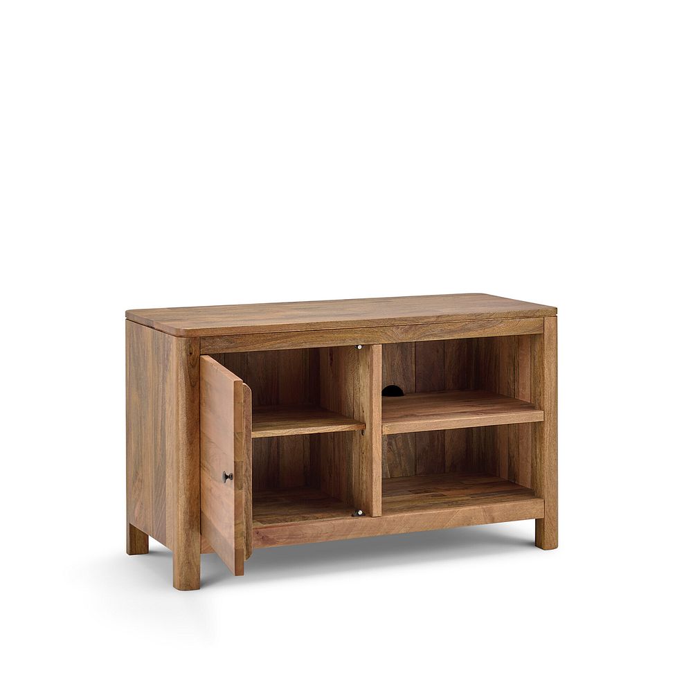 Noah Solid Mango Small TV Unit 4