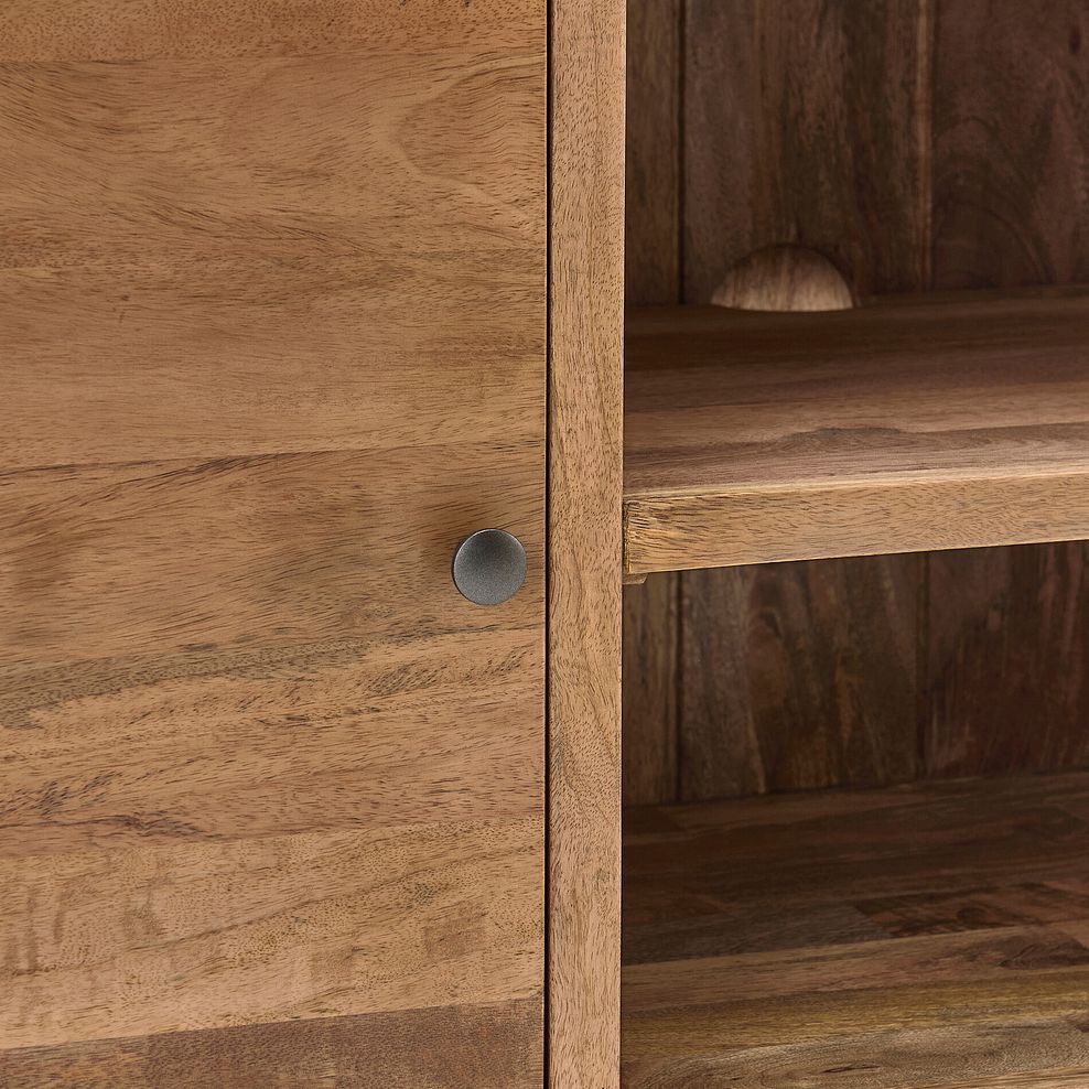 Noah Solid Mango Small TV Unit 8