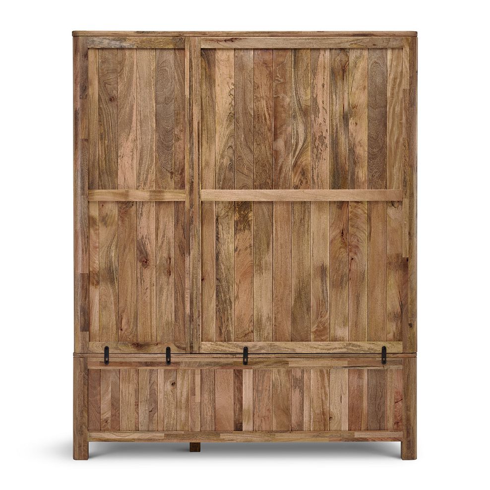 Noah Solid Mango Triple Wardrobe 8