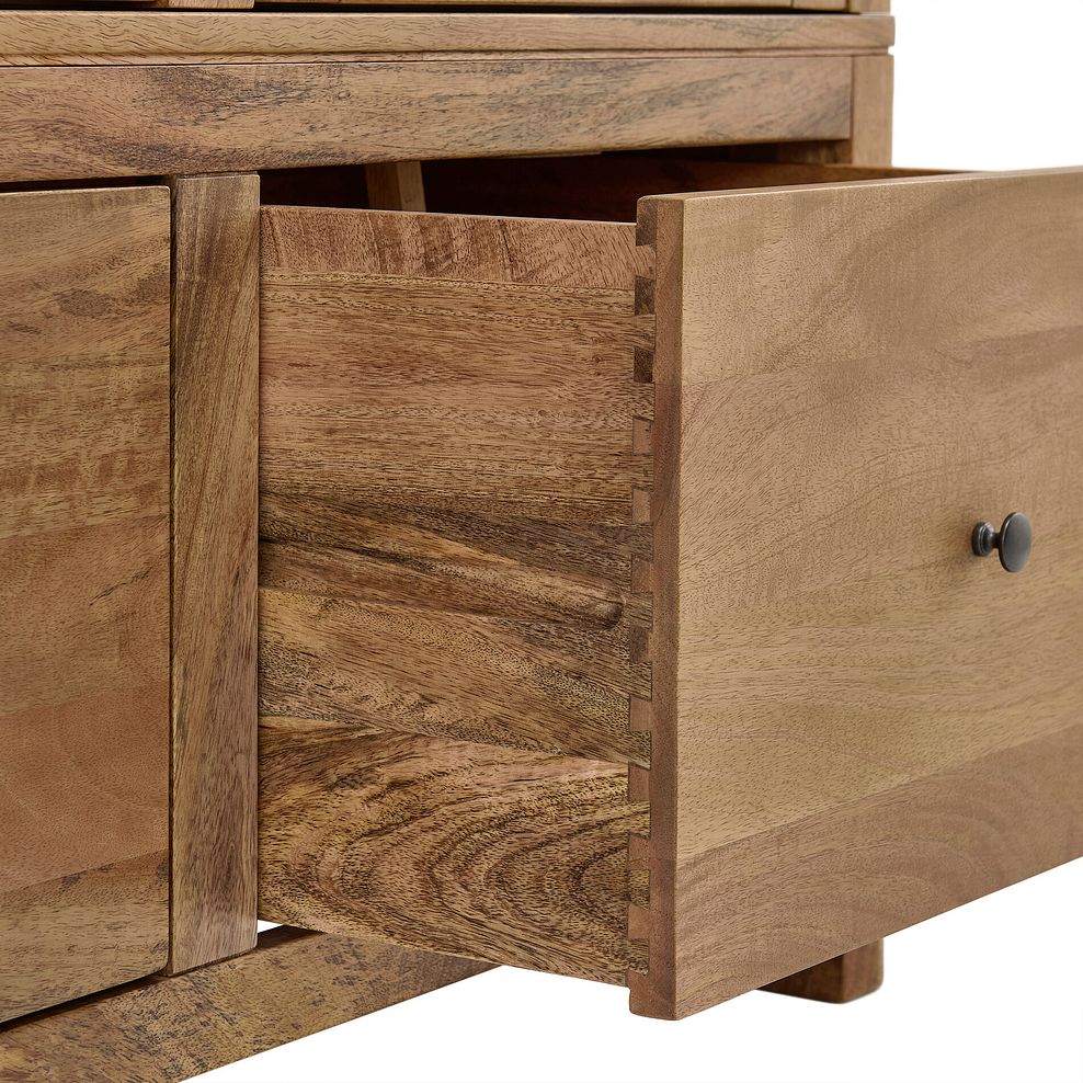 Noah Solid Mango Triple Wardrobe 10