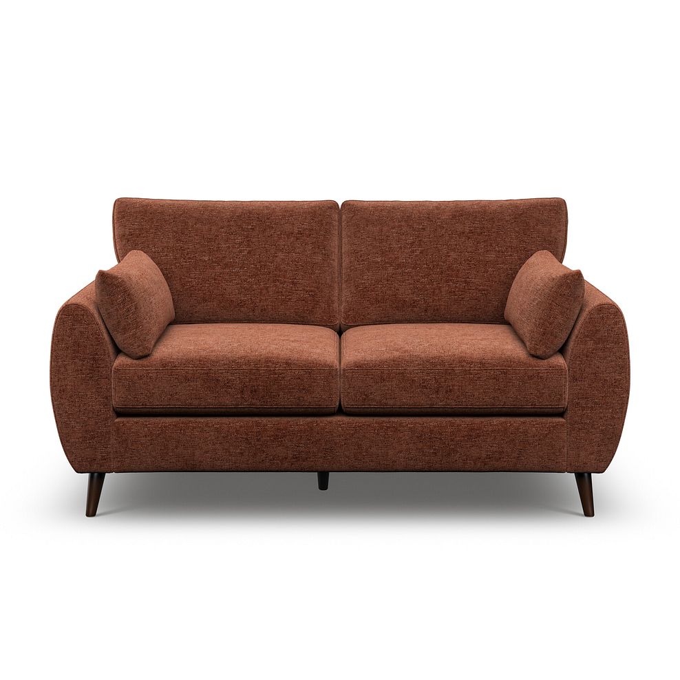 Nova 2 Seater Sofa in Arlan Copperwood Fabric 2