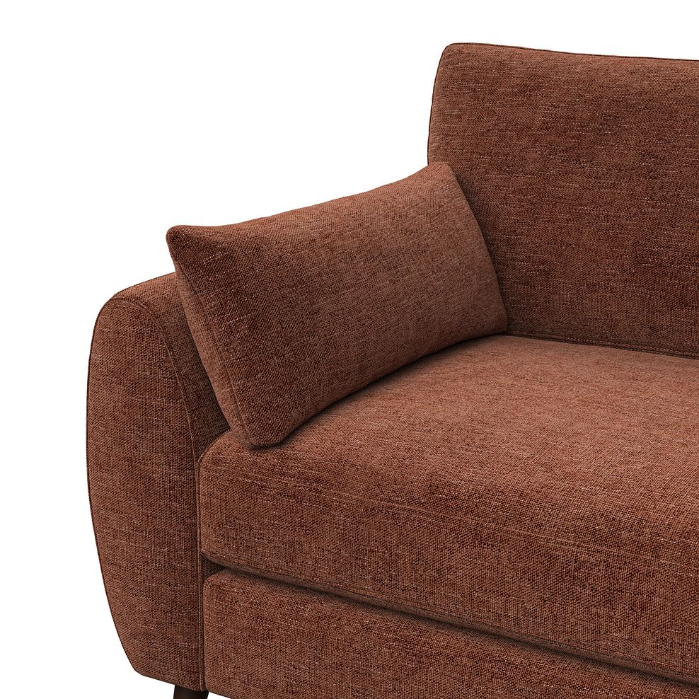 Nova 2 Seater Sofa in Arlan Copperwood Fabric 6