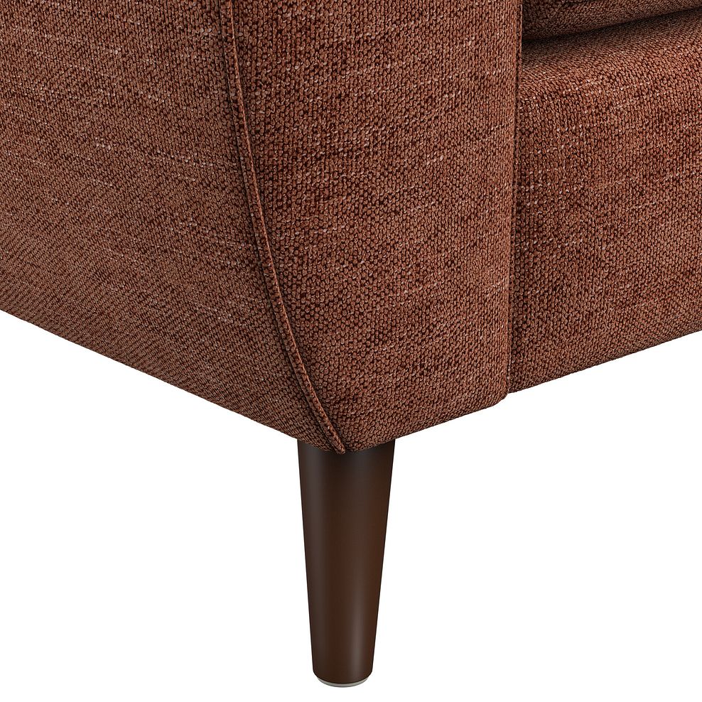 Nova 2 Seater Sofa in Arlan Copperwood Fabric 9
