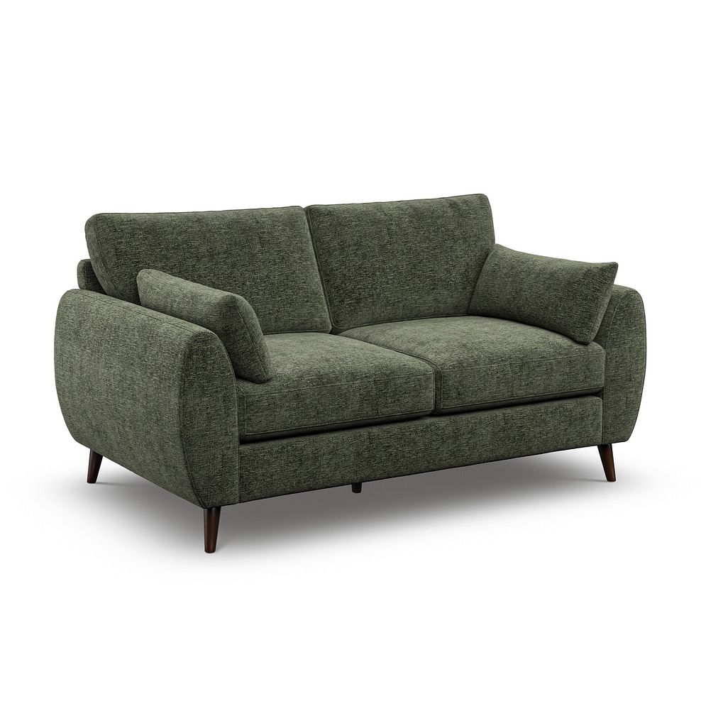 Nova 2 Seater Sofa in Arlan Mossy Fabric 1