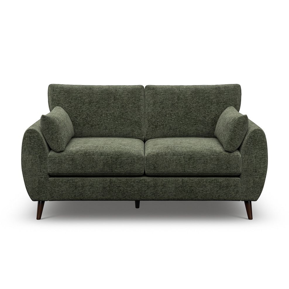 Nova 2 Seater Sofa in Arlan Mossy Fabric 2