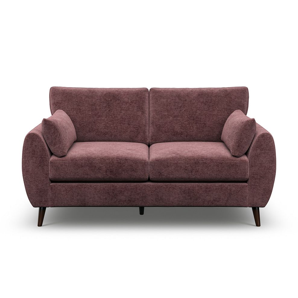 Nova 2 Seater Sofa in Arlan Rosewood Fabric 2
