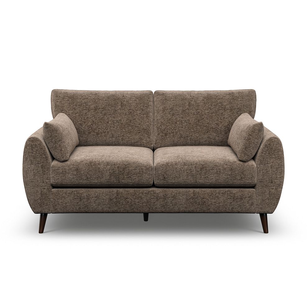 Nova 2 Seater Sofa in Arlan Smokestone Fabric 2