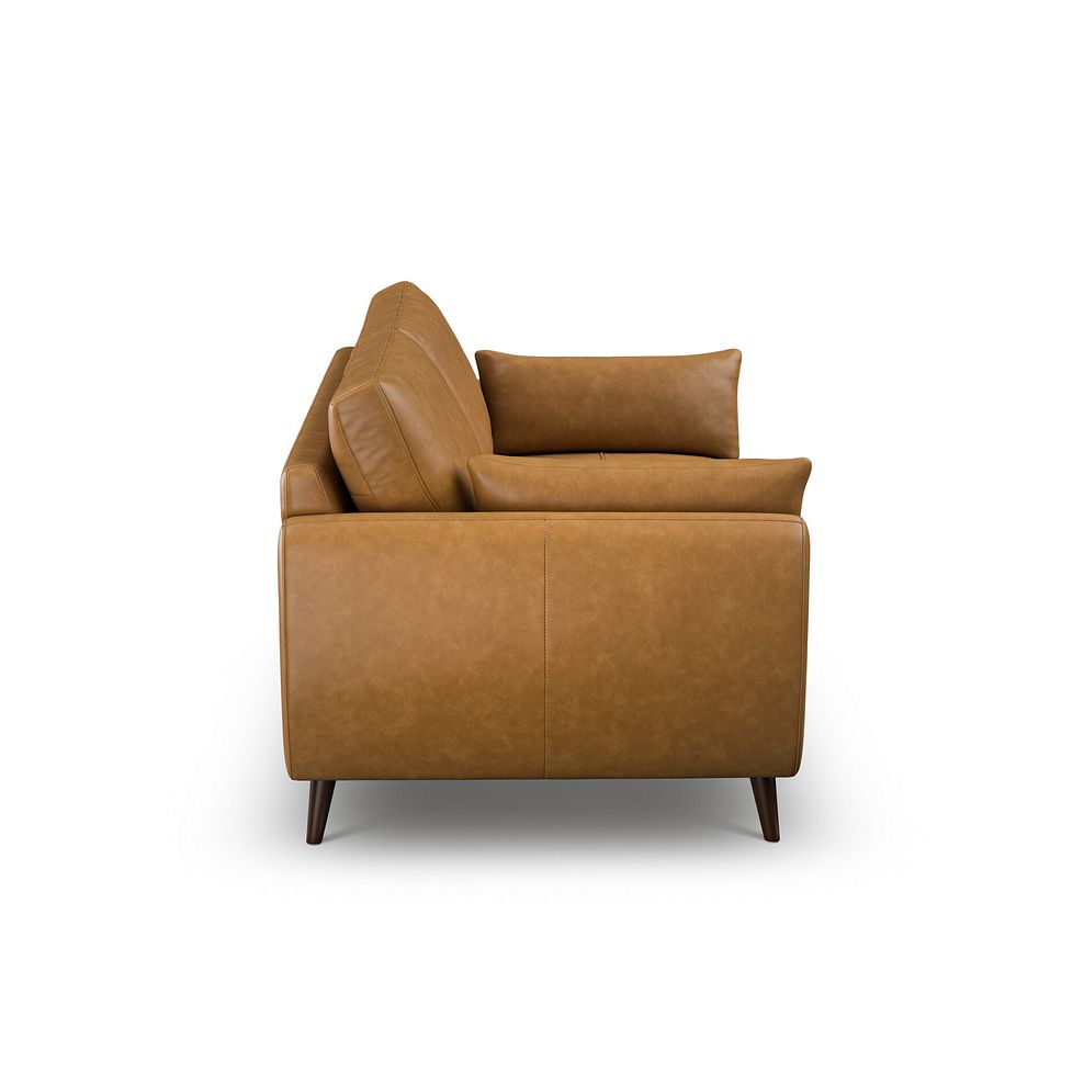 Nova 2 Seater Sofa in Brown Leather 5