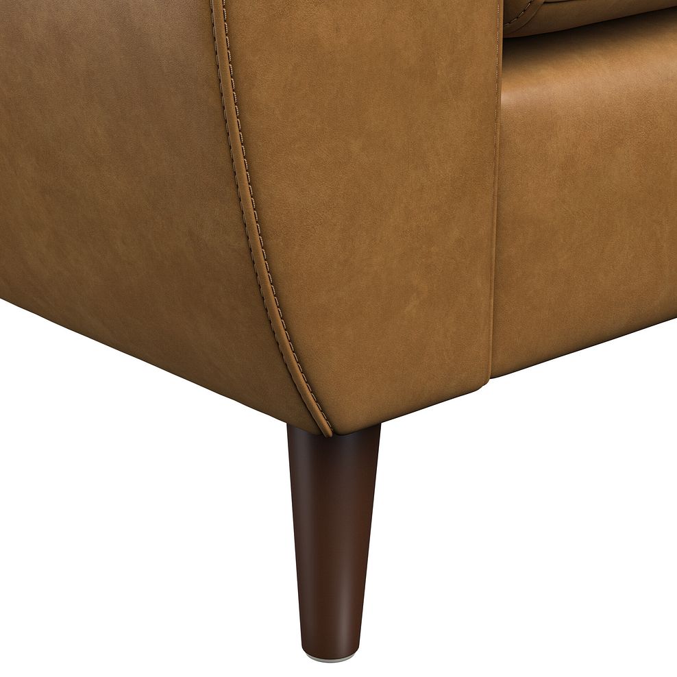 Nova 2 Seater Sofa in Brown Leather 9