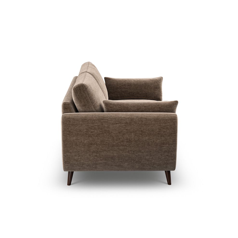Nova 2 Seater Sofa in Canna Cocoa Fabric 5