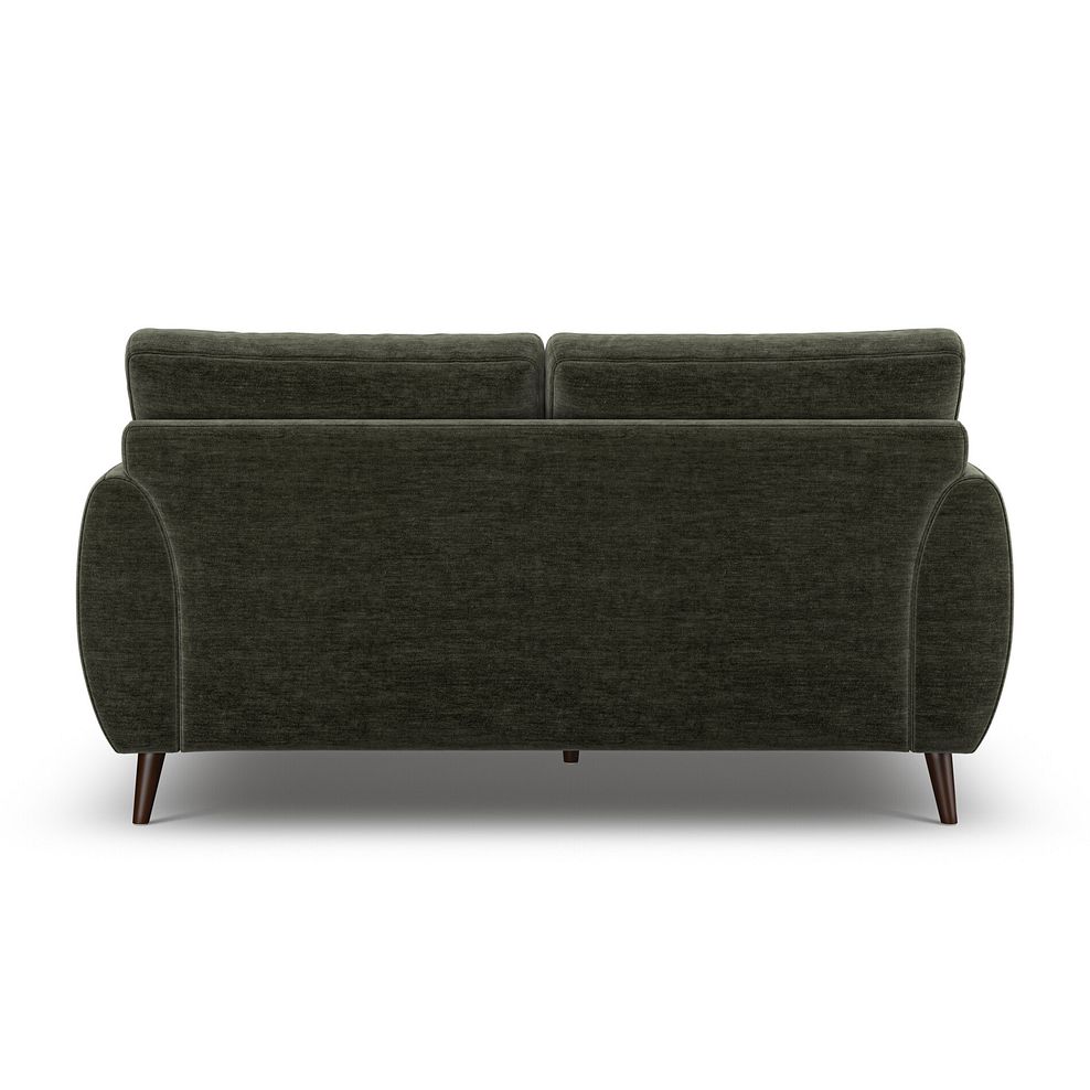 Nova 2 Seater Sofa in Canna Dark Green Fabric 4