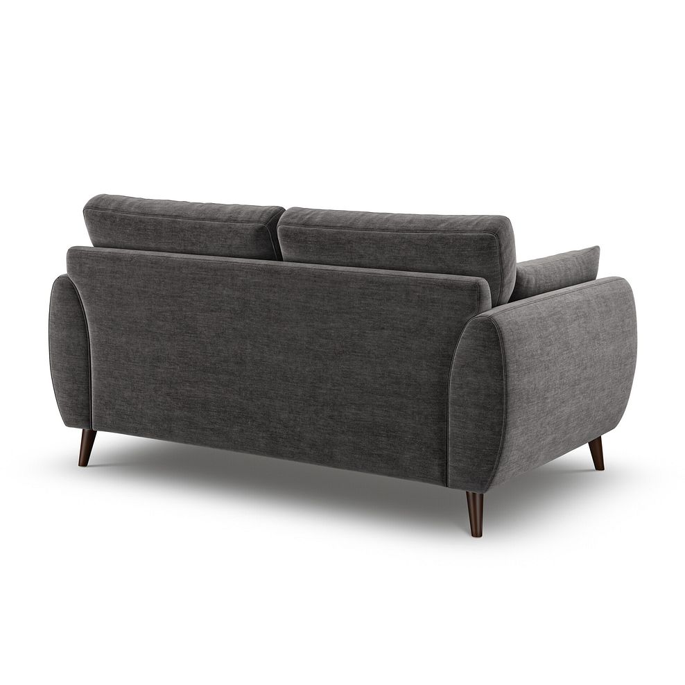 Nova 2 Seater Sofa in Canna Dark Grey Fabric 3