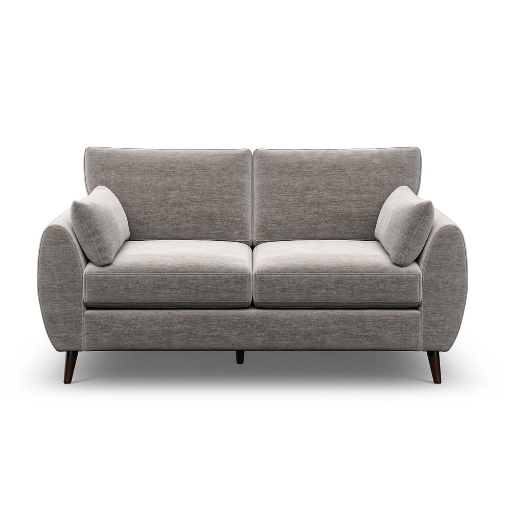 Nova 2 Seater Sofa in Canna Grey Fabric 10