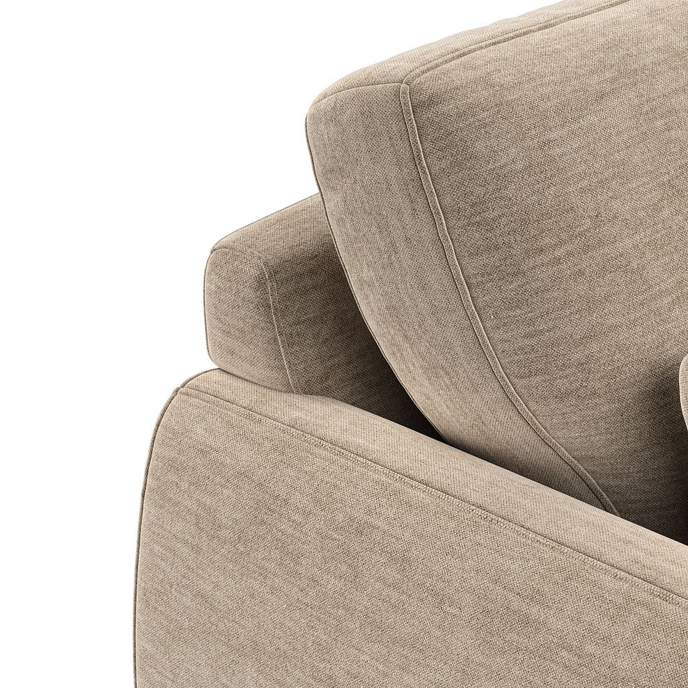 Nova 2 Seater Sofa in Canna Sand Fabric 7