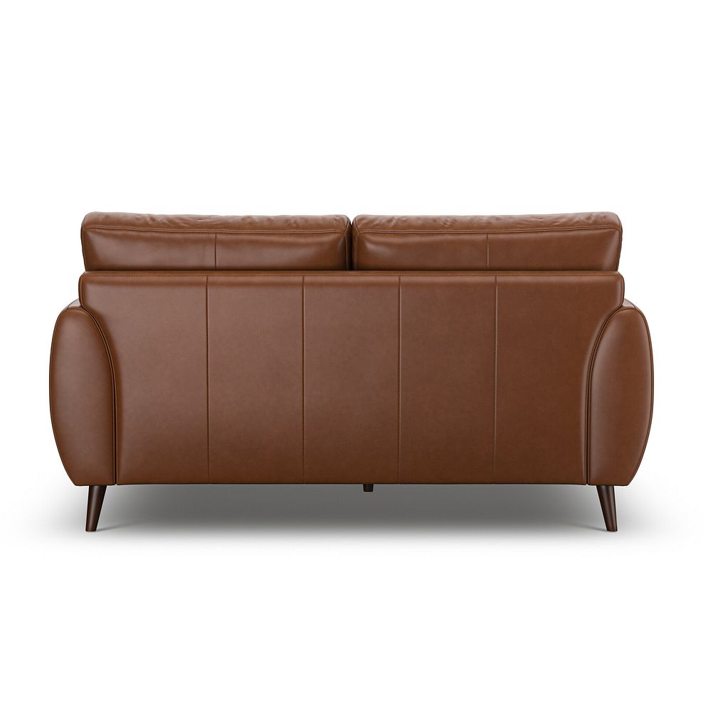Nova 2 Seater Sofa in Chestnut Brown leather 4