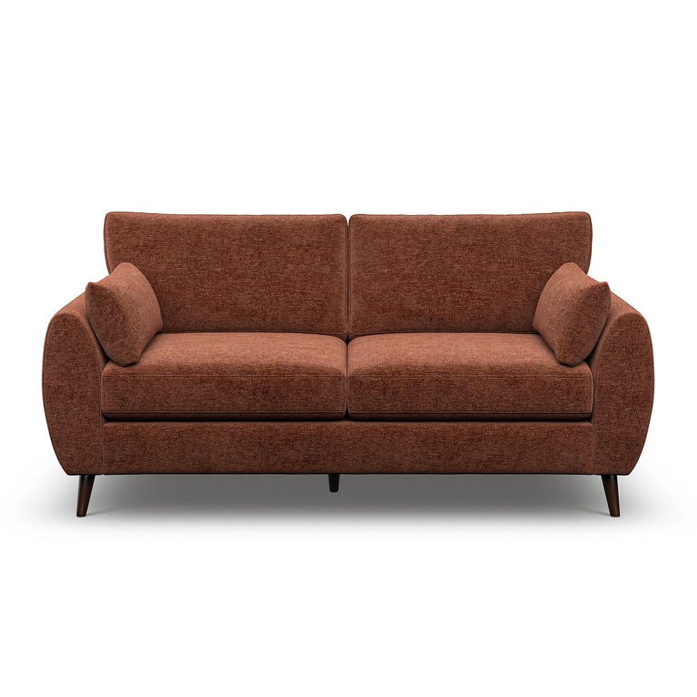 Nova 3 Seater Sofa in Arlan Copperwood Fabric 2