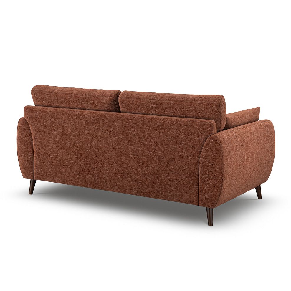 Nova 3 Seater Sofa in Arlan Copperwood Fabric 3