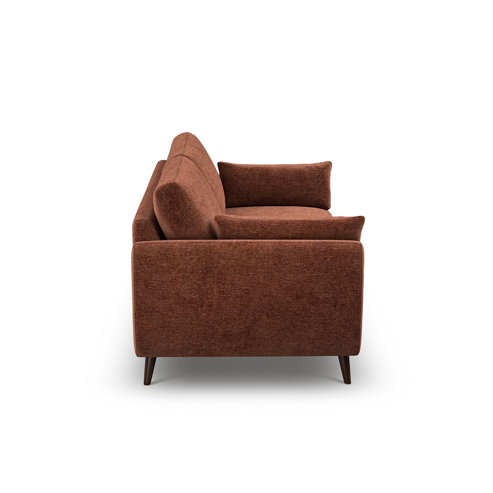 Nova 3 Seater Sofa in Arlan Copperwood Fabric 5