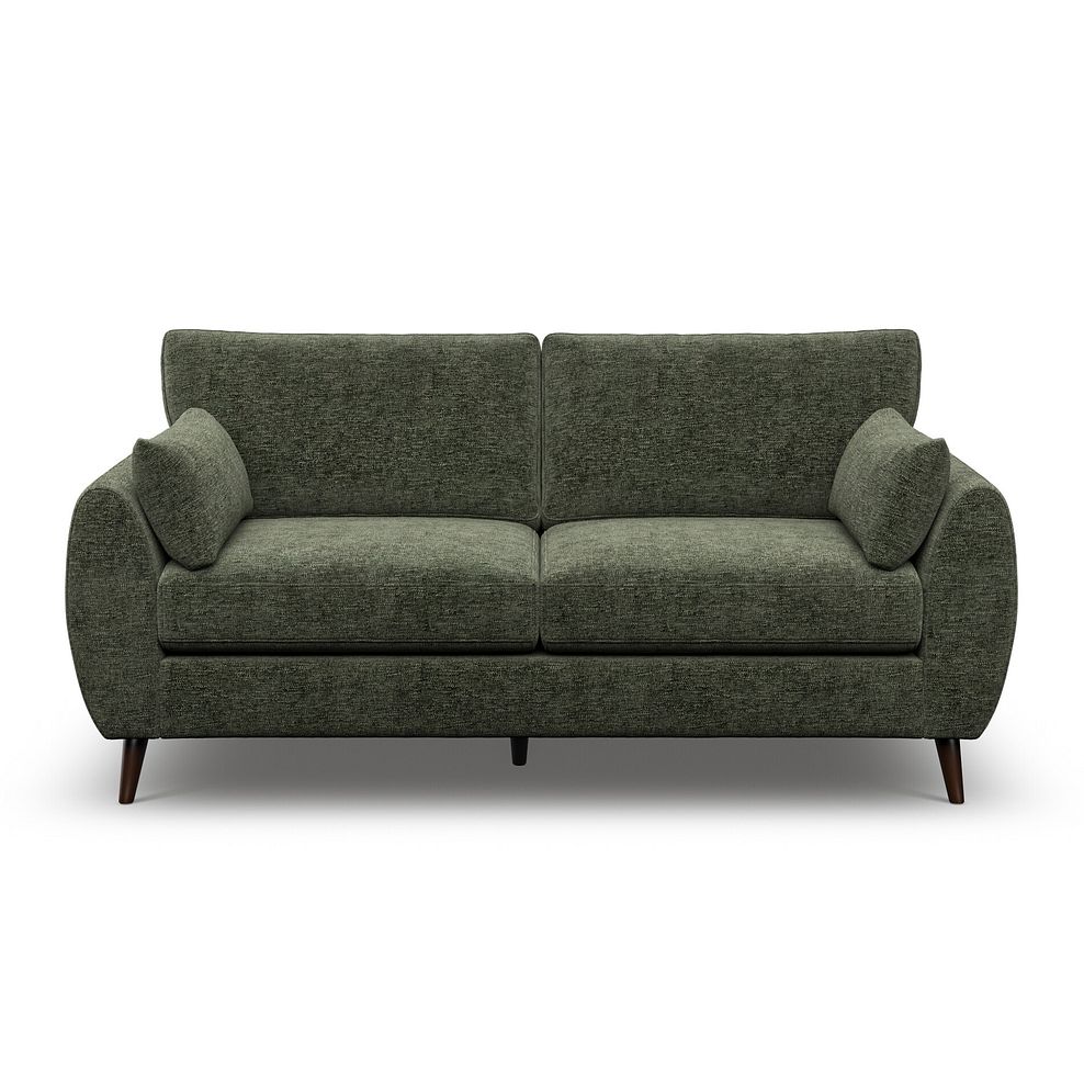 Nova 3 Seater Sofa in Arlan Mossy Fabric 2
