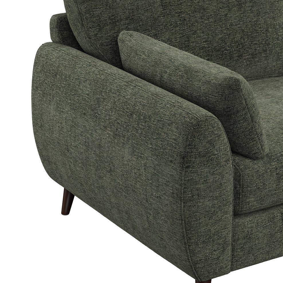 Nova 3 Seater Sofa in Arlan Mossy Fabric 8