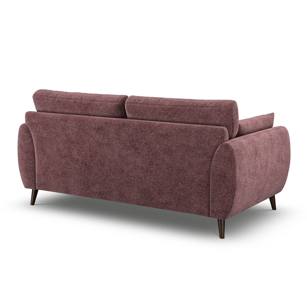 Nova 3 Seater Sofa in Arlan Rosewood Fabric 3