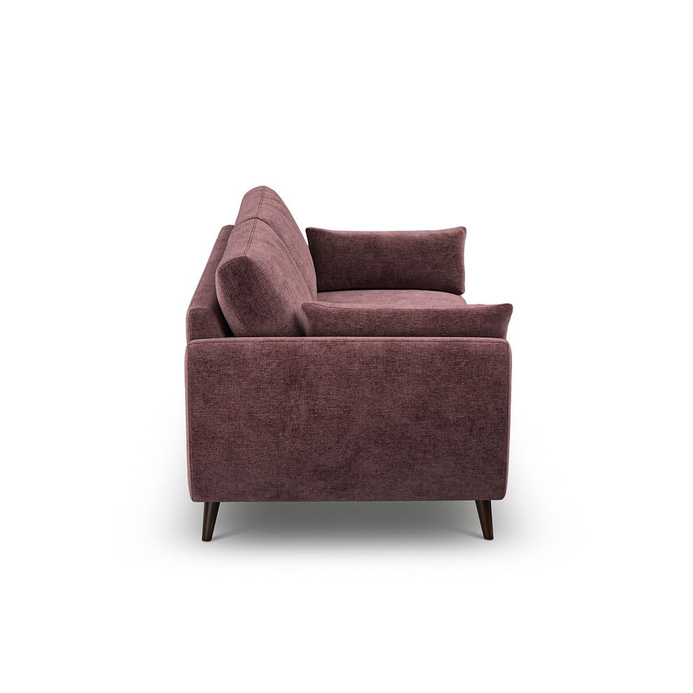 Nova 3 Seater Sofa in Arlan Rosewood Fabric 5
