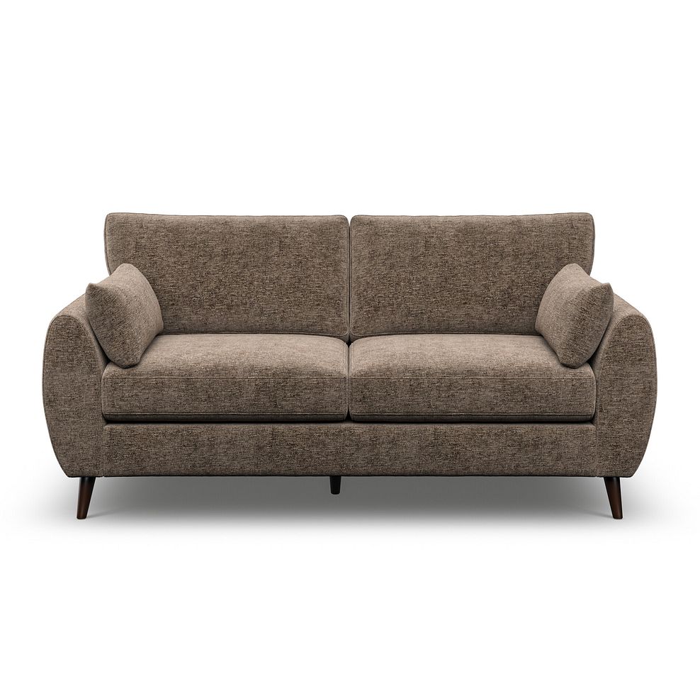 Nova 3 Seater Sofa in Arlan Smokestone Fabric 2