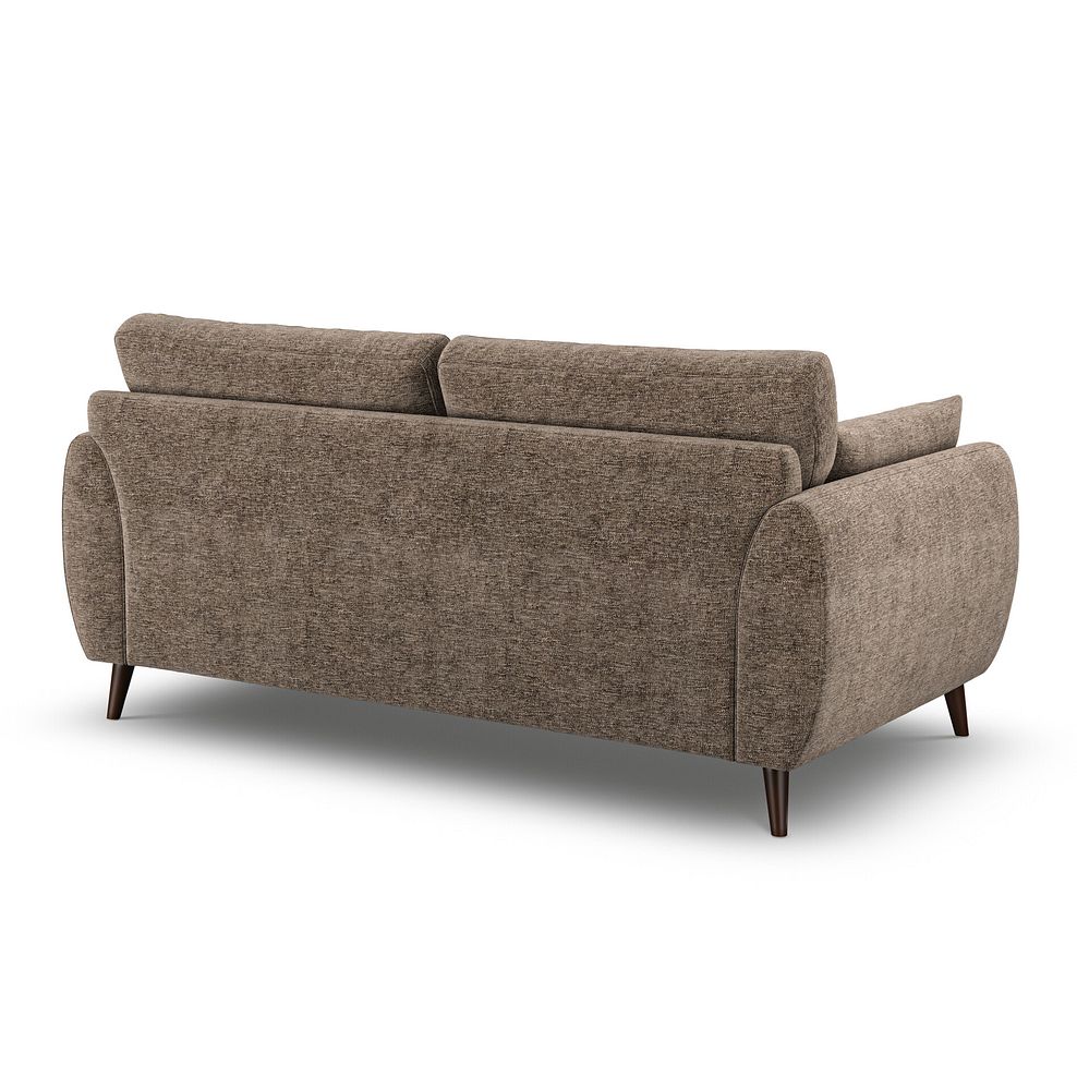 Nova 3 Seater Sofa in Arlan Smokestone Fabric 3