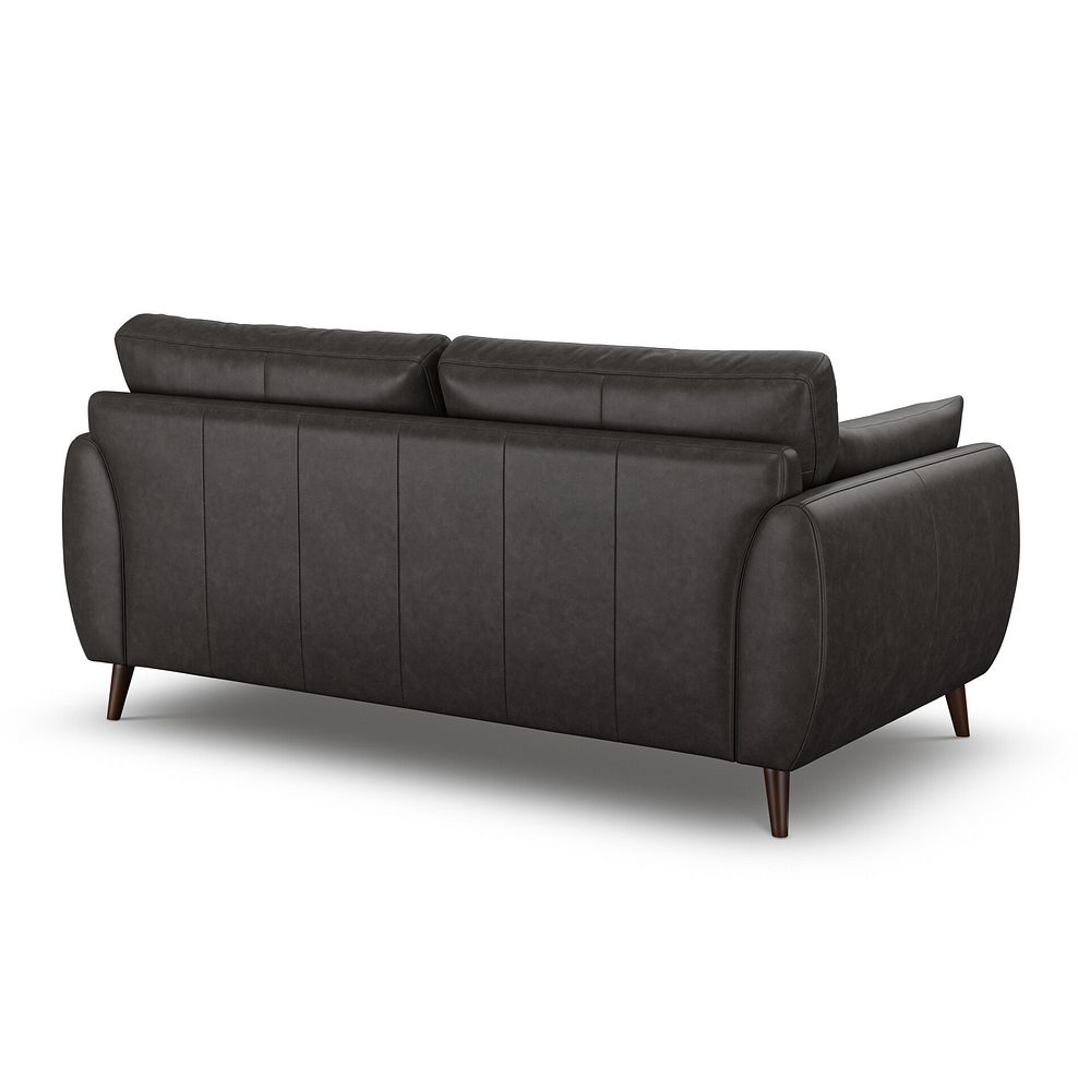 Nova 3 Seater Sofa in Ash Leather 3