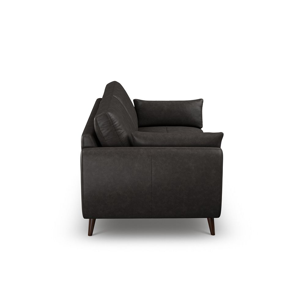 Nova 3 Seater Sofa in Ash Leather 5