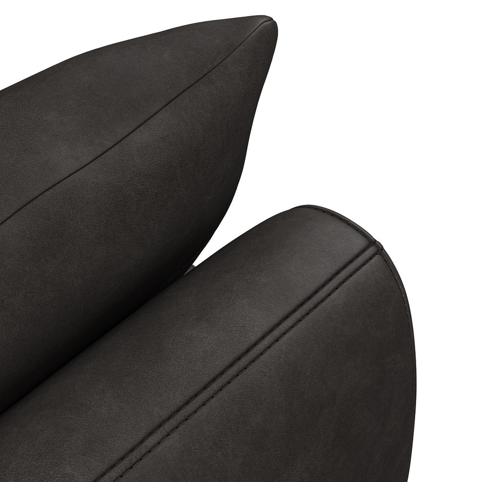 Nova 3 Seater Sofa in Ash Leather 10