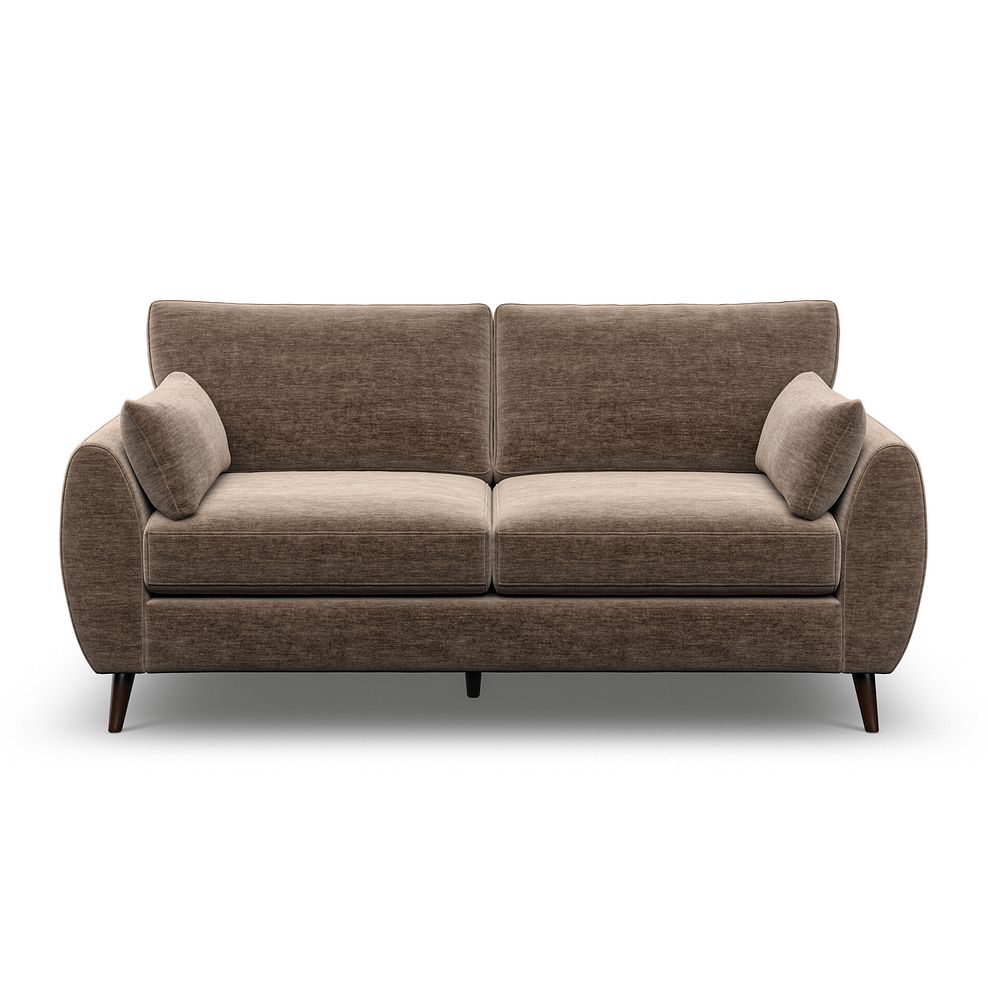 Nova 3 Seater Sofa in Canna Cocoa Fabric 2