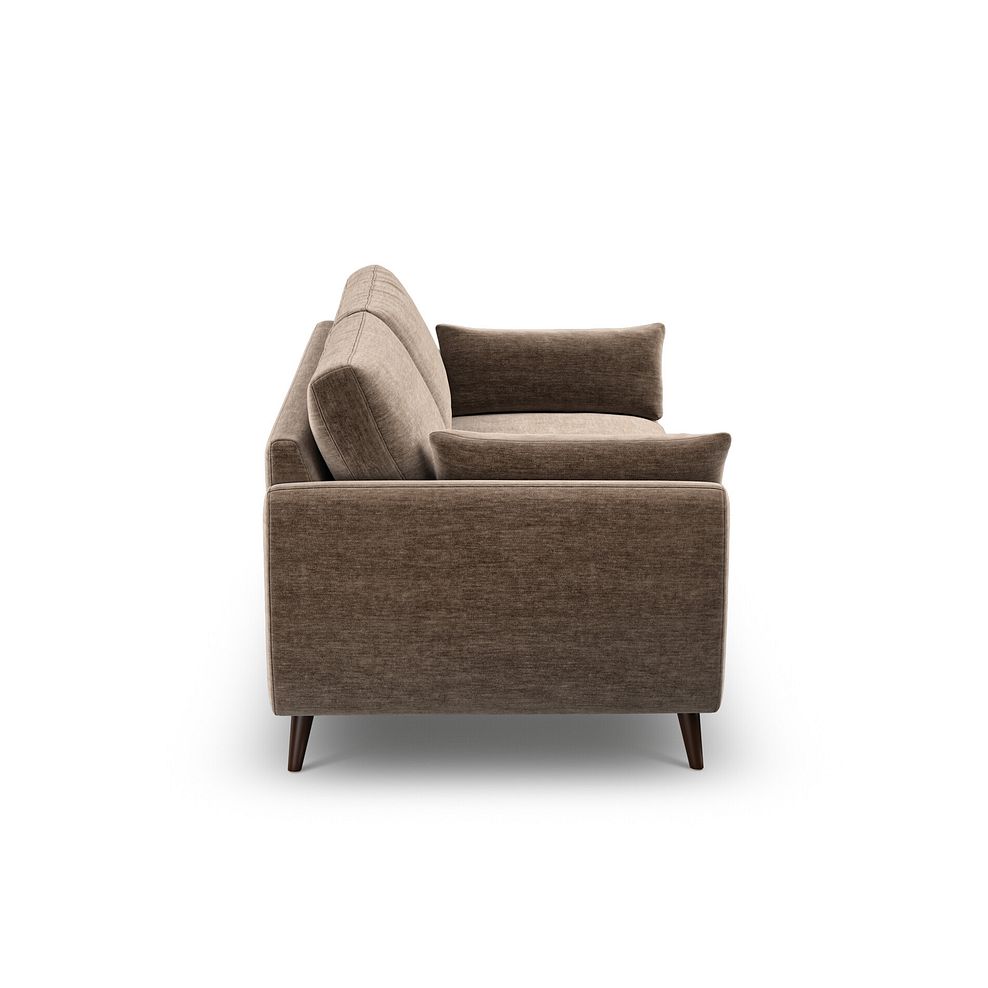 Nova 3 Seater Sofa in Canna Cocoa Fabric 5