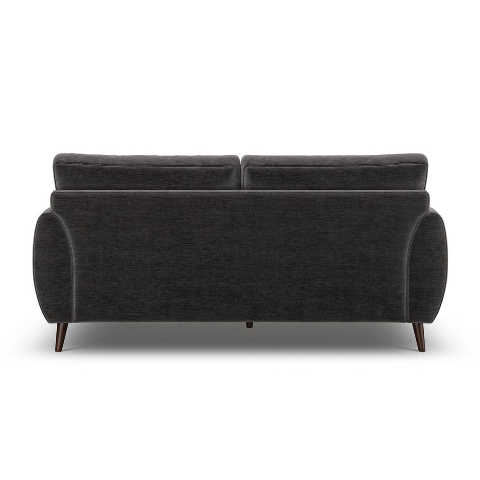 Nova 3 Seater Sofa in Canna Dark Grey Fabric 4