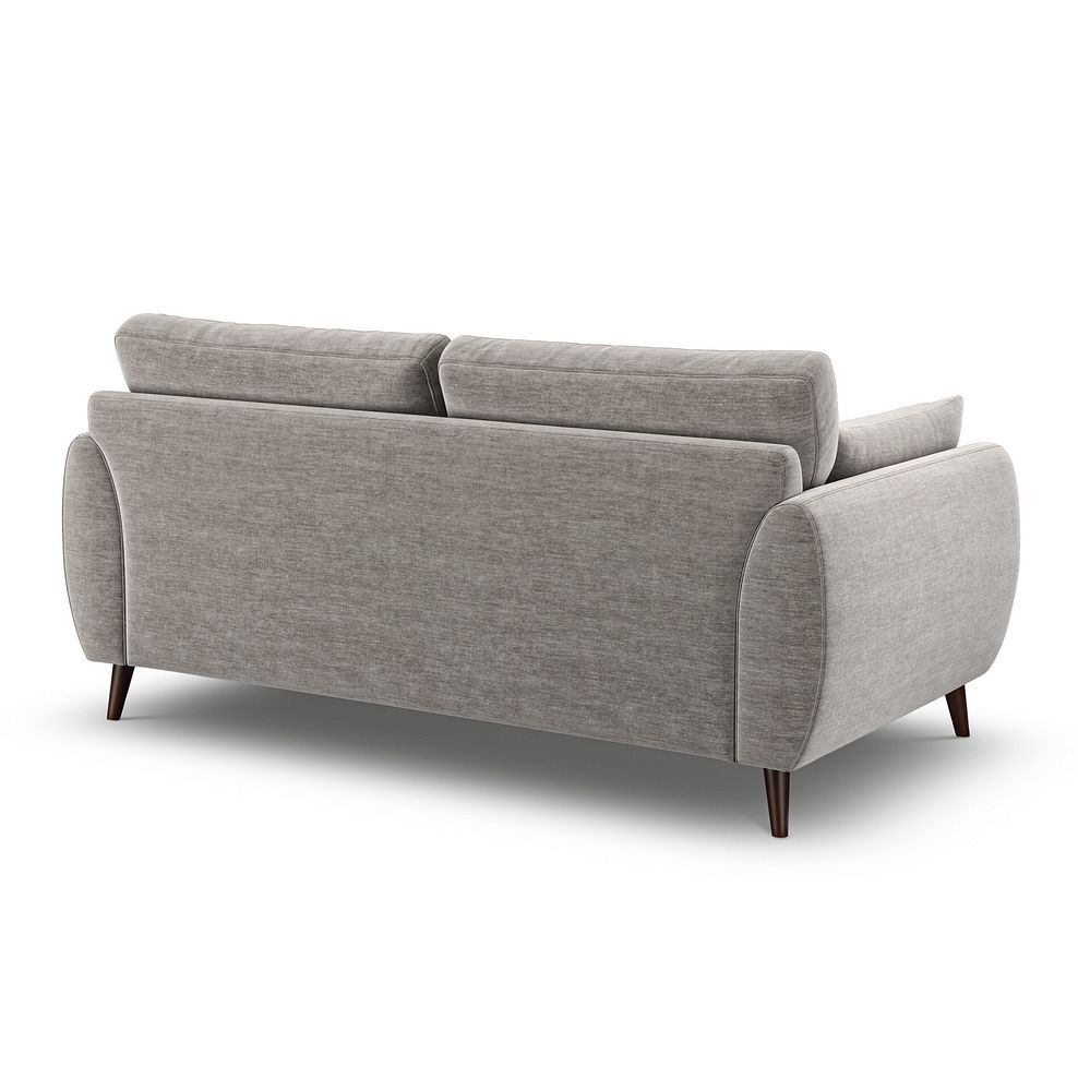 Nova 3 Seater Sofa in Canna Grey Fabric 3