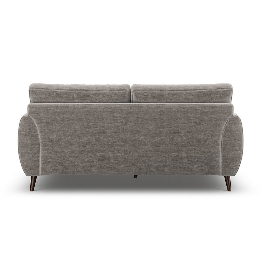 Nova 3 Seater Sofa in Canna Grey Fabric 4