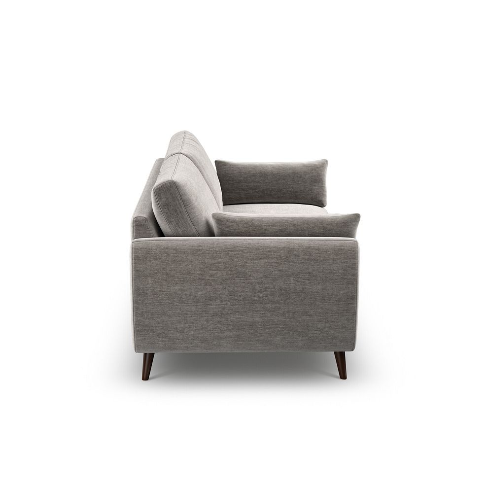 Nova 3 Seater Sofa in Canna Grey Fabric 5