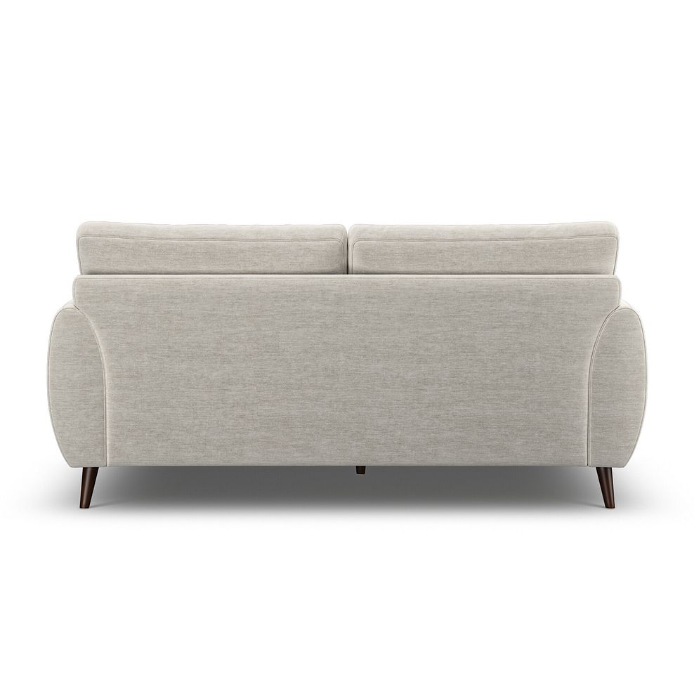 Nova 3 Seater Sofa in Canna Light Grey Fabric 4