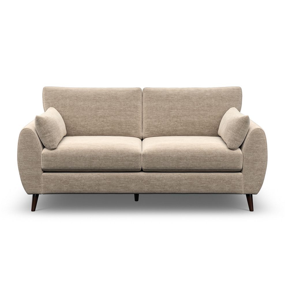 Nova 3 Seater Sofa in Canna Sand Fabric 2