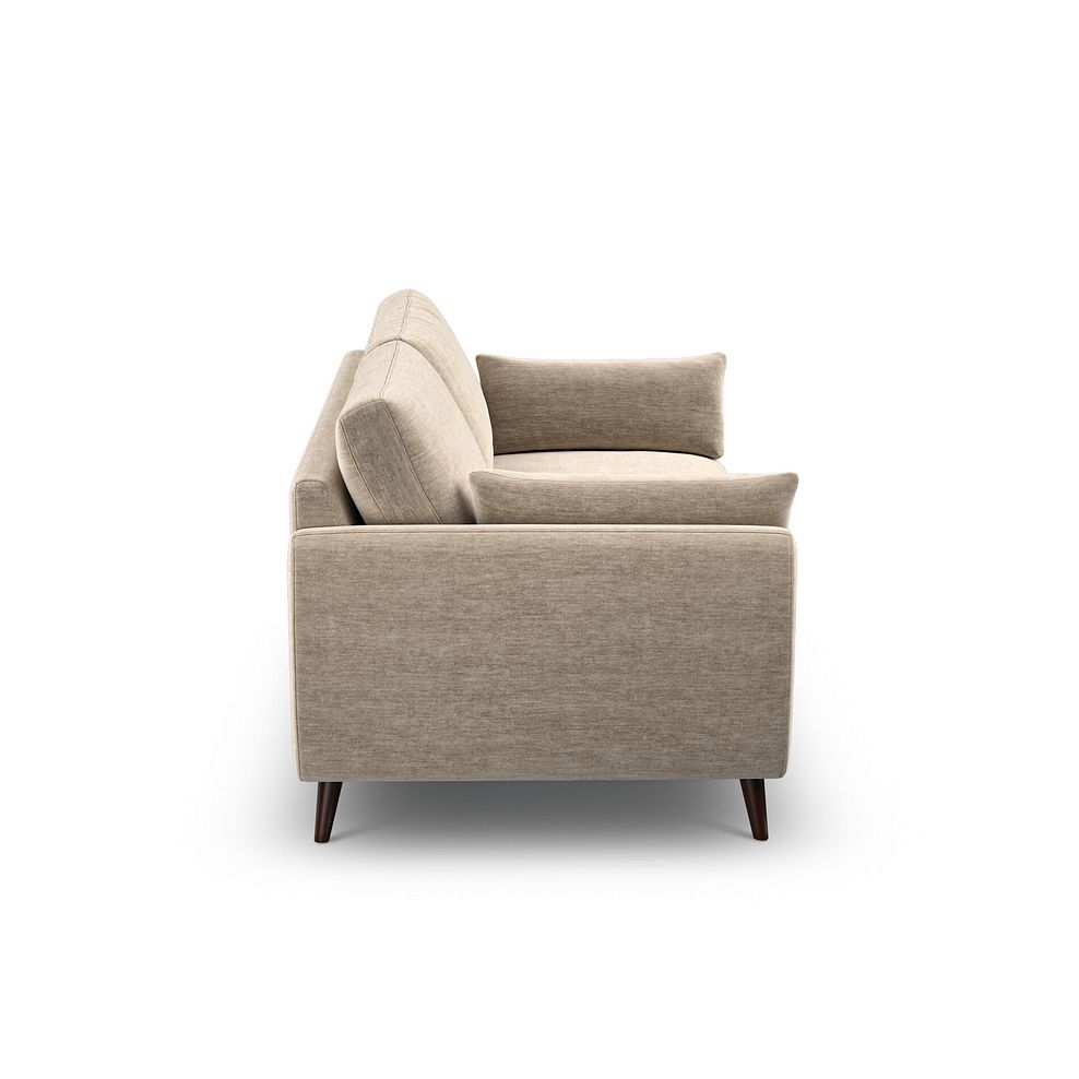 Nova 3 Seater Sofa in Canna Sand Fabric 5