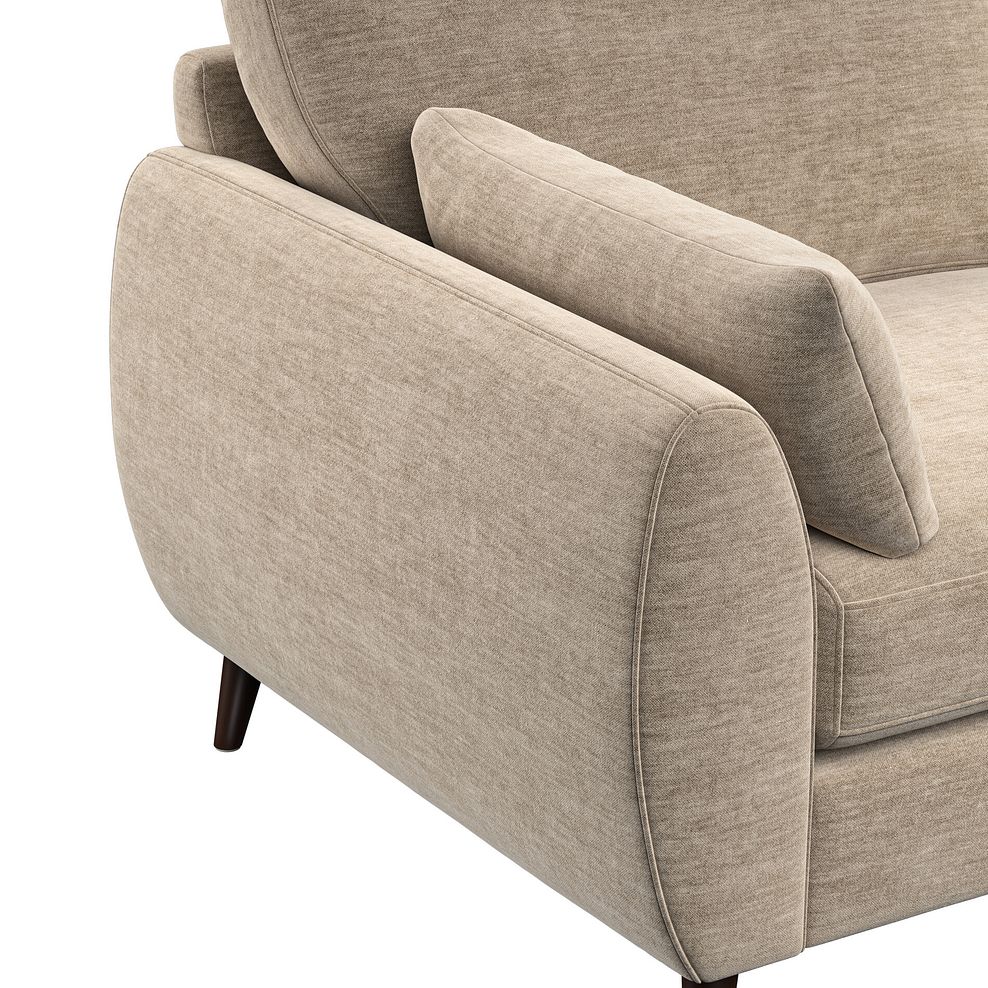 Nova 3 Seater Sofa in Canna Sand Fabric 8